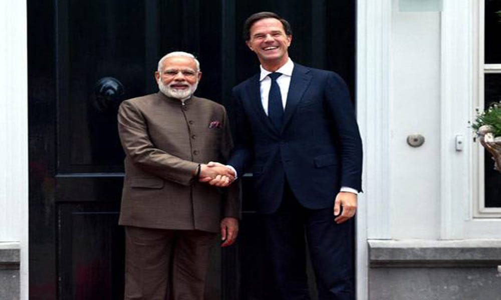 PM Narendra Modi will hold a summit meeting with his Netherlands counterpart today