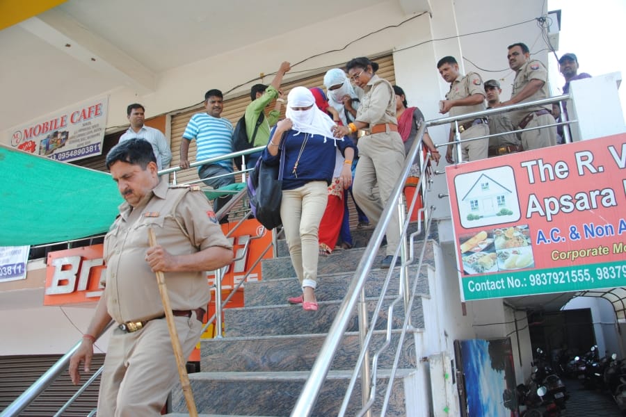 blame on agra police for sex racket in sikandra 