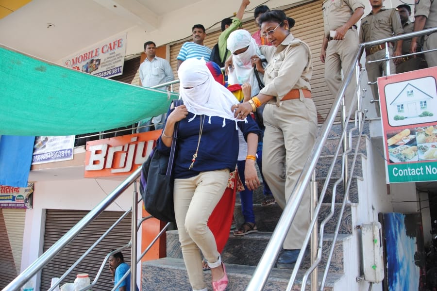blame on agra police for sex racket in sikandra 