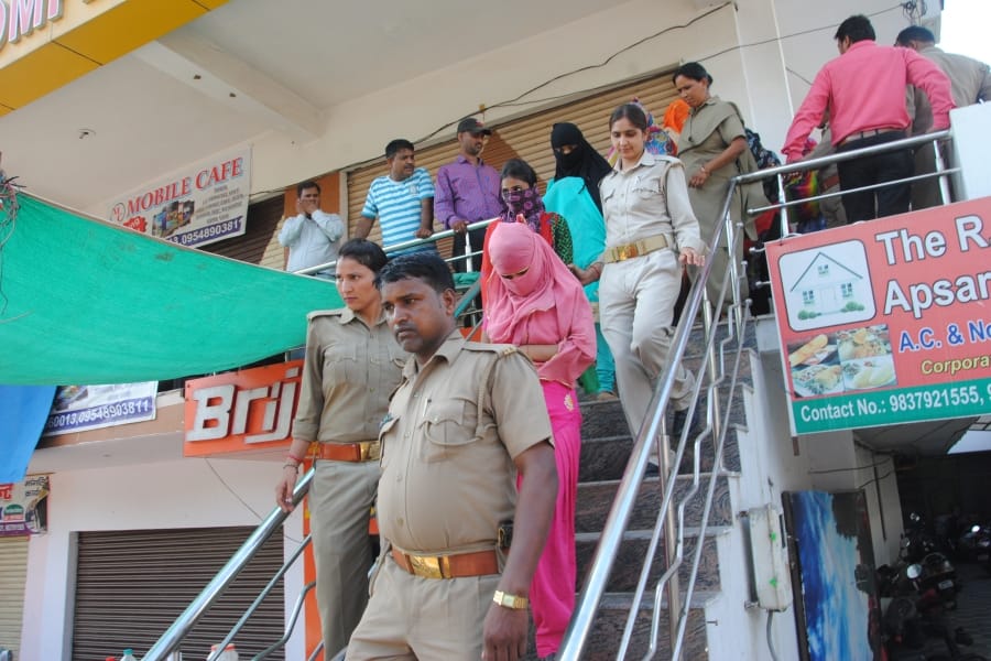 blame on agra police for sex racket in sikandra 