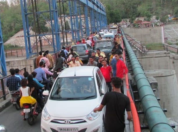 Traffic jams in Ramnagar
