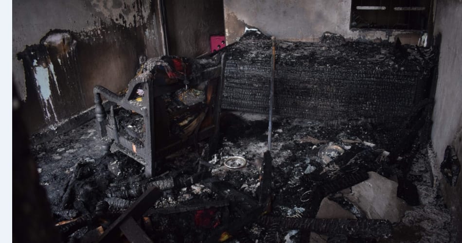 Fire in Chandigarh's ramdarbar, many injured