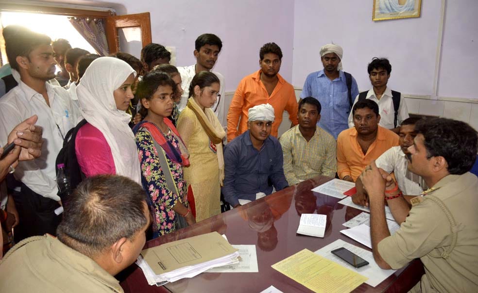 varanasi paramedical college cheating case registered