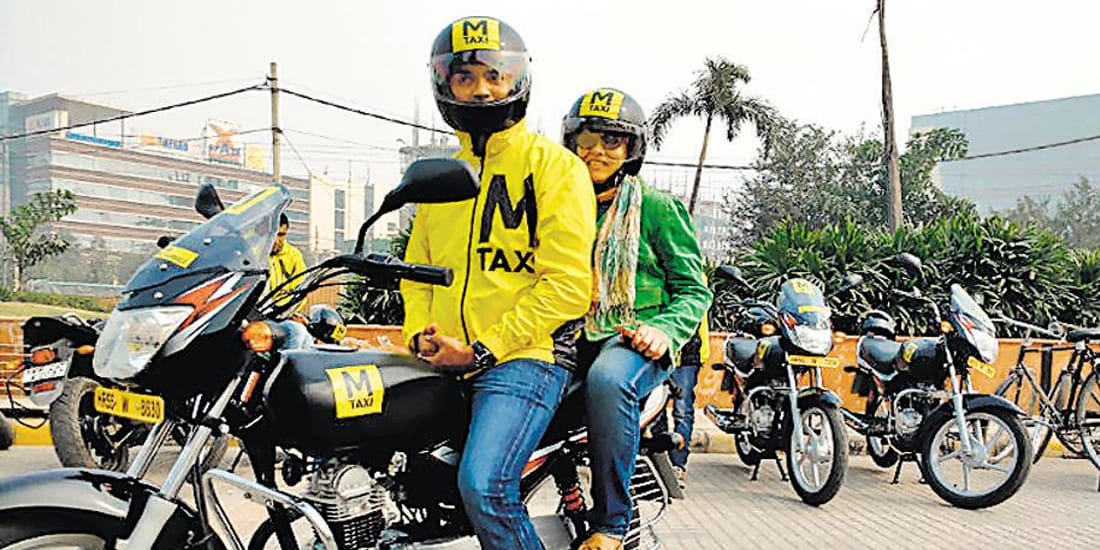 kanpur now has bike taxis