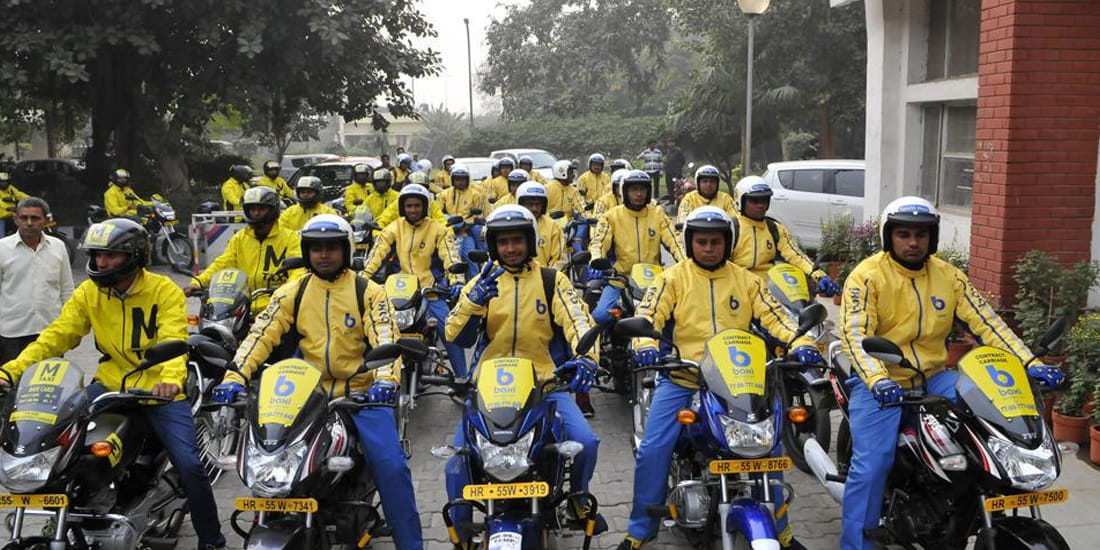 kanpur now has bike taxis
