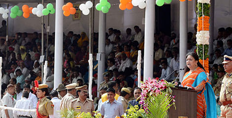 rajasthan government change its independence day program 