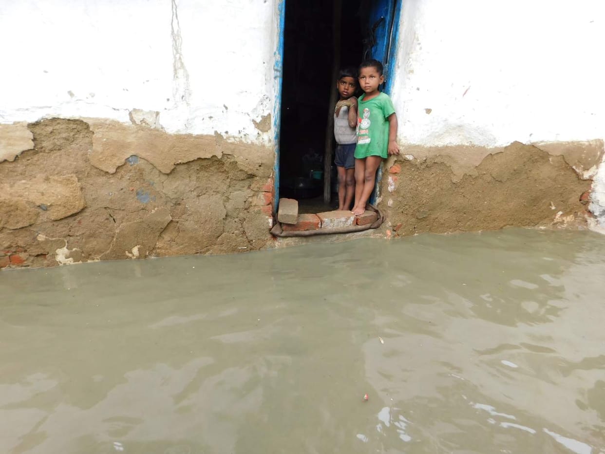 झमाझम बारिश, शहर में जलभराव