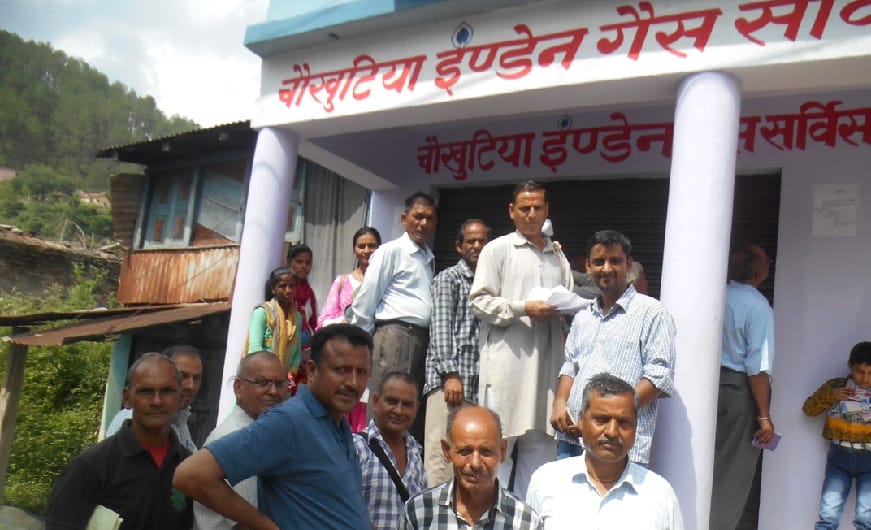 Open LPG Warehouse in Chaukhutiya