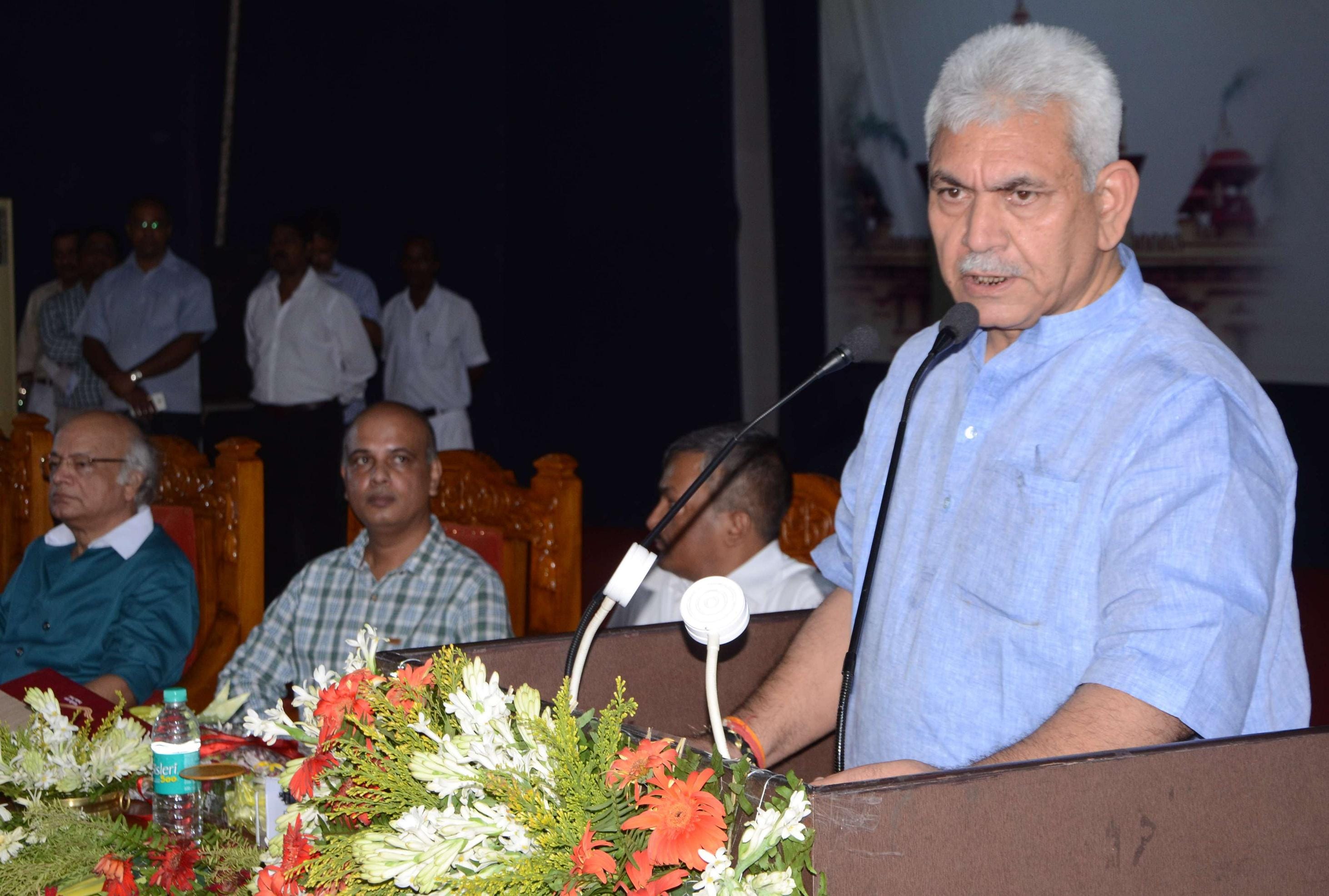 manoj sinha jammu and kashmir, manoj sinha to be new lieutenant governor of Jammu and Kashmir