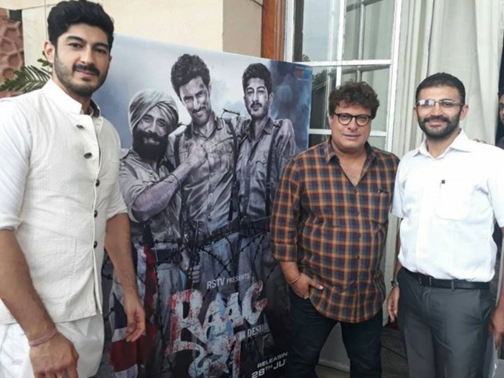 Tigmanshu dhulia movie raag desh Trailer launched in sansad 