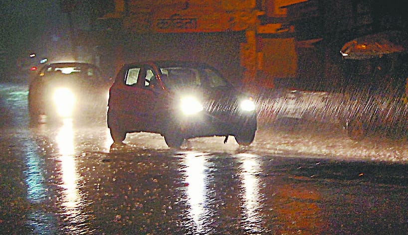 rainfaal make temperature down