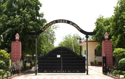 A police officer dead in jaipur during the training