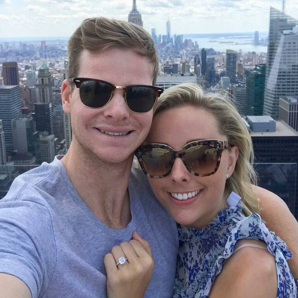 Australia cricket captain Steve Smith engaged to law student Dani Willis  