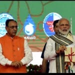modi gujarat visit: PM reaches modasa where he will inaugurate two water projects