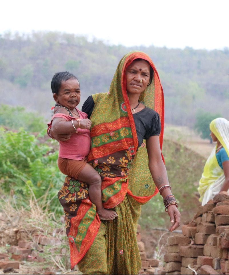 Basori Lal of Madhya Pradesh is just 29 inches tall at the age of 50 years