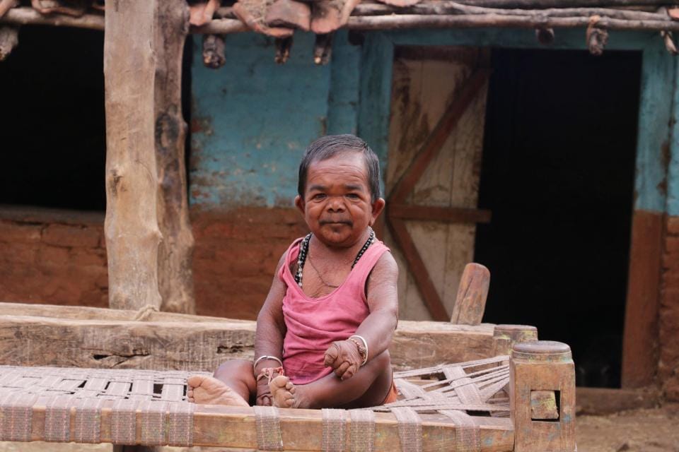 Basori Lal of Madhya Pradesh is just 29 inches tall at the age of 50 years