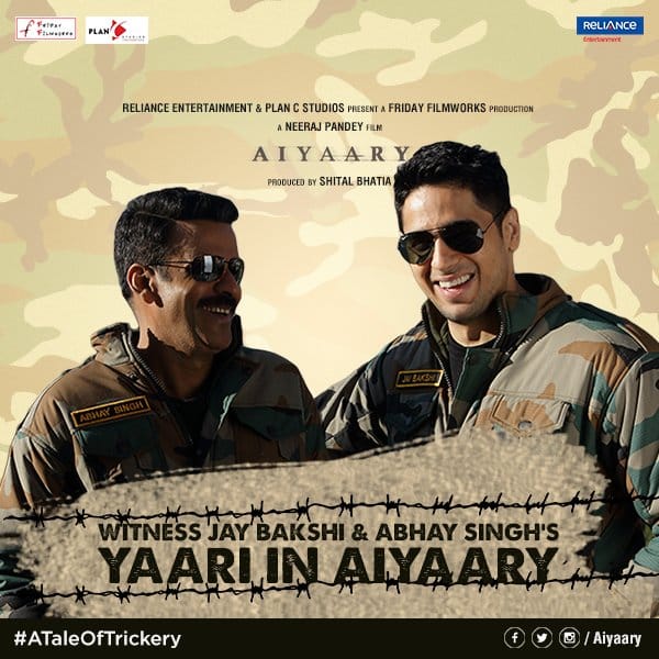 Neeraj Pandey next Aiyaary has released a new photo
