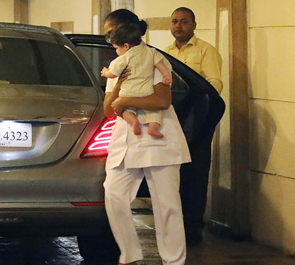 Kareena Kapoor Son Taimur Ali Khan Spotted After After Having An Outing, Latest Pictures