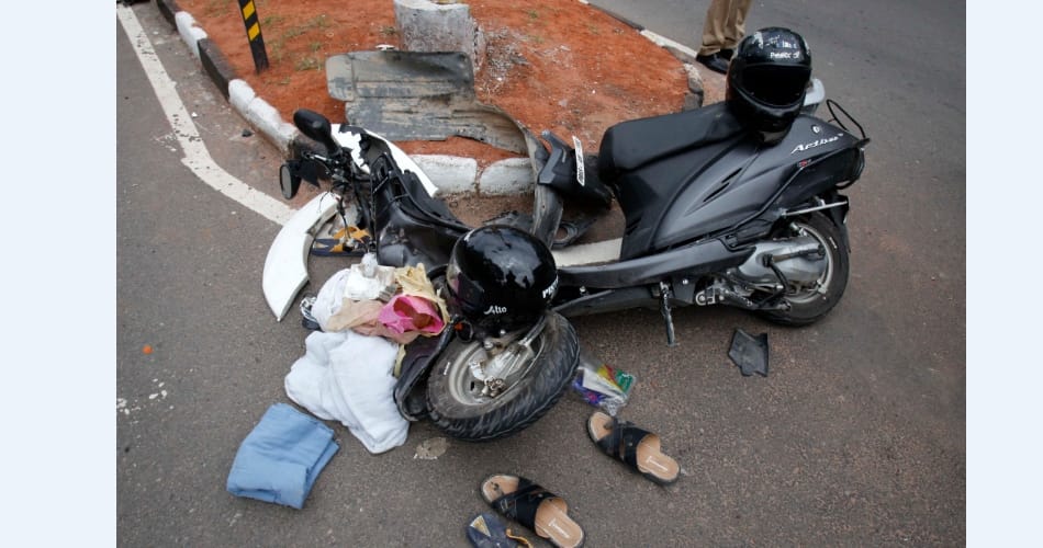 Accident in chandigarh, one death, many injured