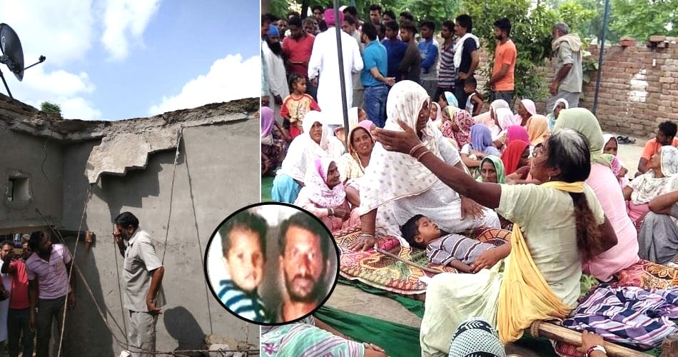 roof fall in ferozpur punjab, 2 death, many injured
