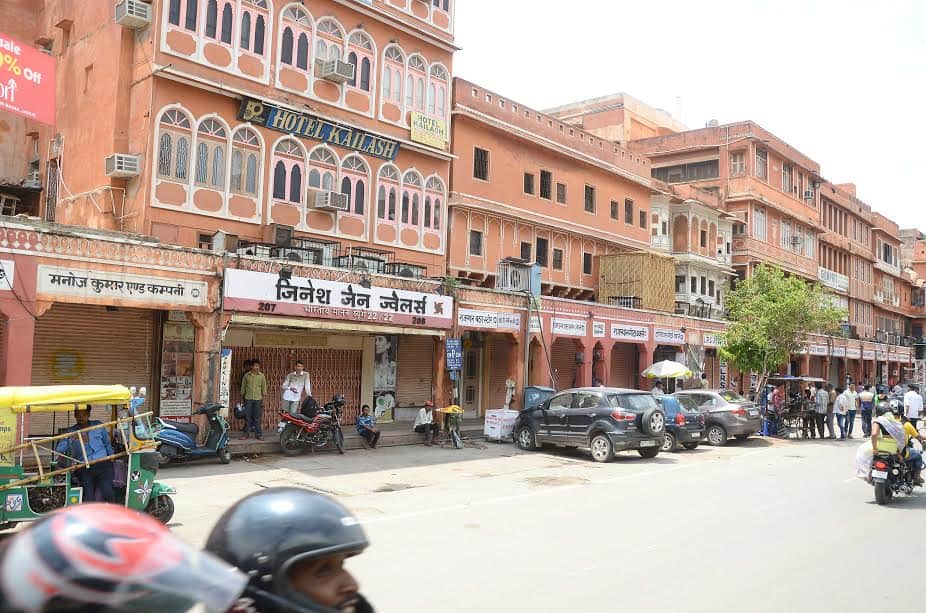 protest against gst in rajasthan 