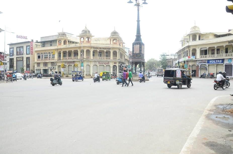 protest against gst in rajasthan 