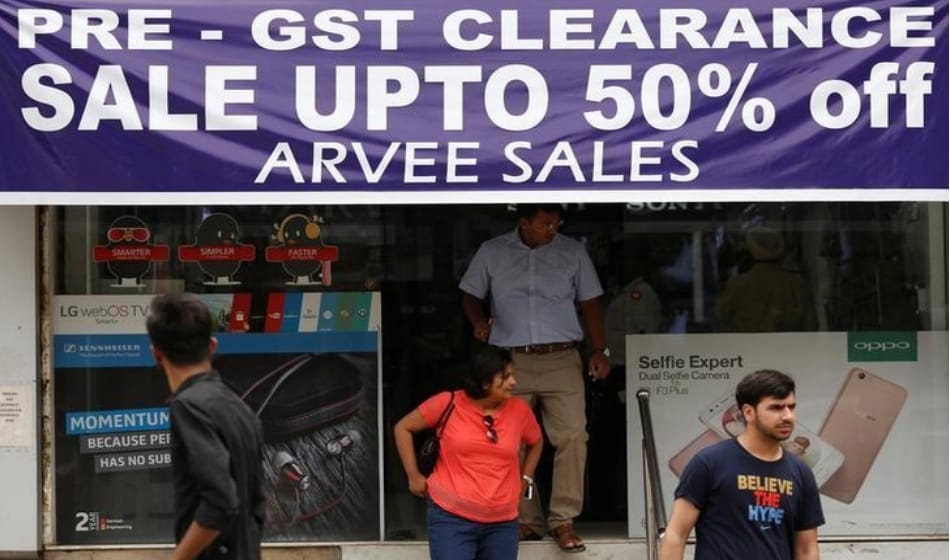   Confusion about GST, heavy sales on electronic items