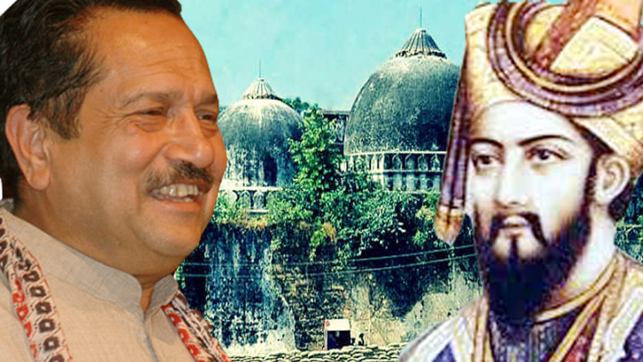 babur does not keep name of mosque in his name if he was honest