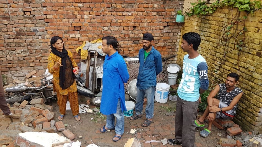 graphic era college wall collaps on houses in dehradun