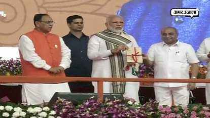 PM Modi inaugurates two water supply projectsAND India's first-ever textile mega trade event