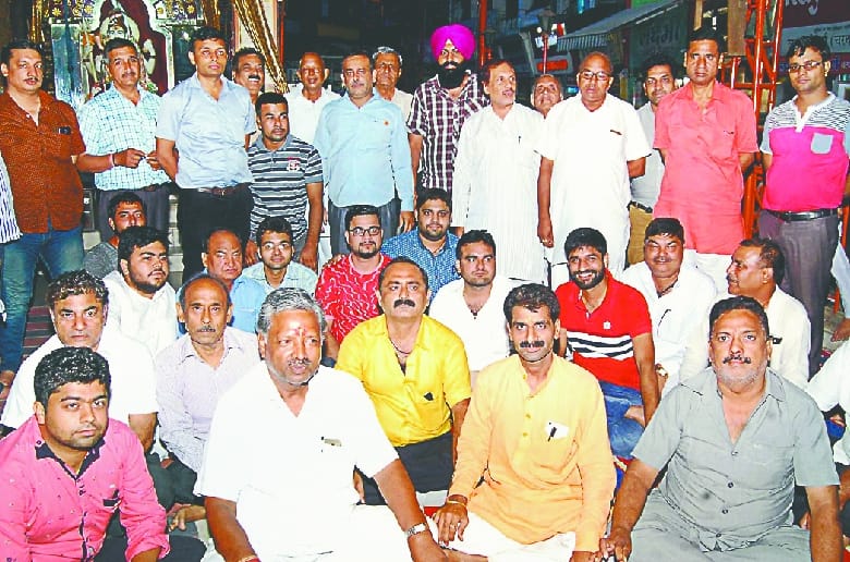 Businessmen on strike today