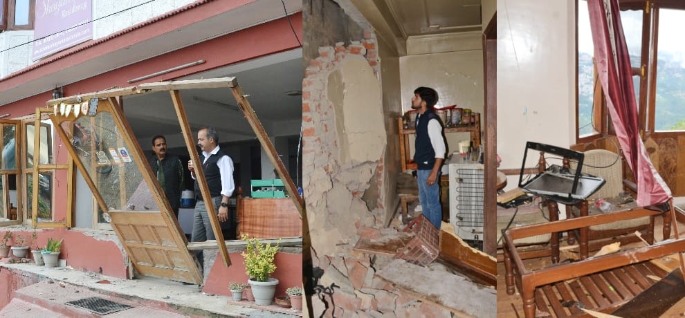 blast in hotel kitchen in shimla