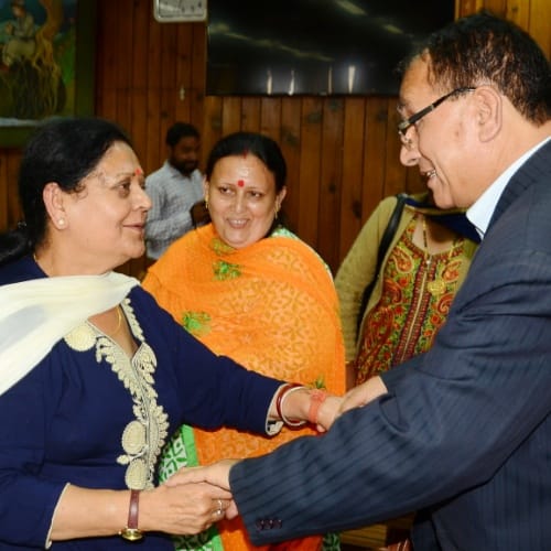 Municipal Corporation First Meeting in Bachat Bhawan shimla