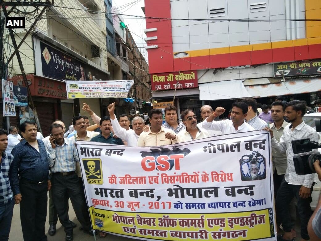Nationwide Strike Today Over GST Implementation, see photos