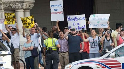 trump stats preparation for next poll and protest begins