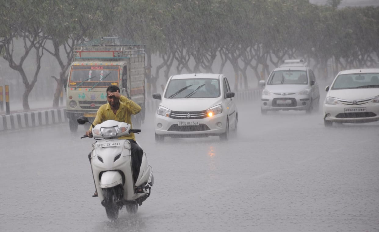 Today Heavy rain 