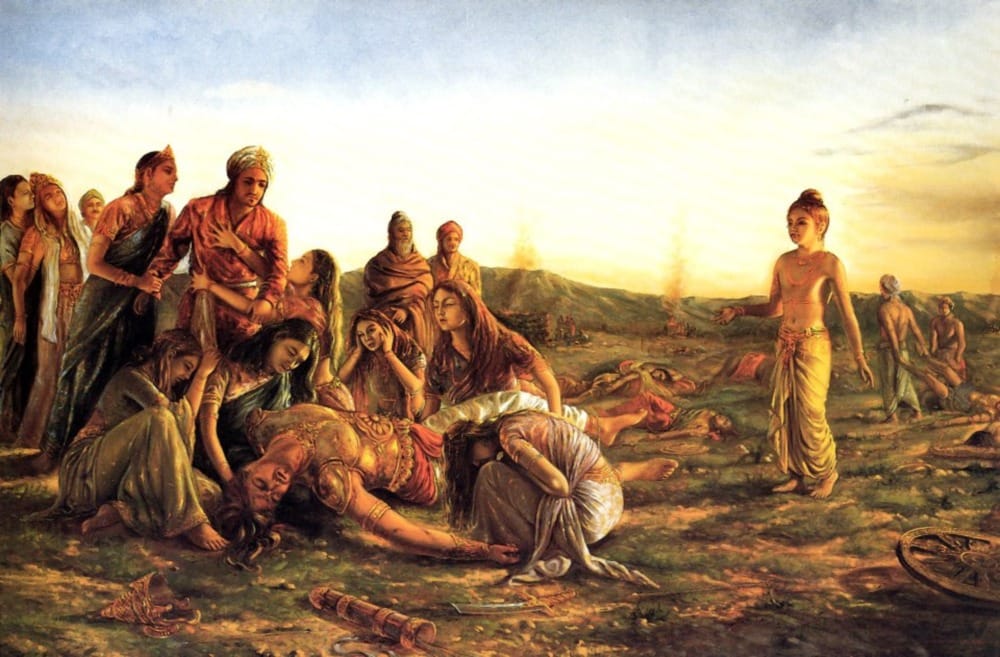 shri krishna death after mahabharat 