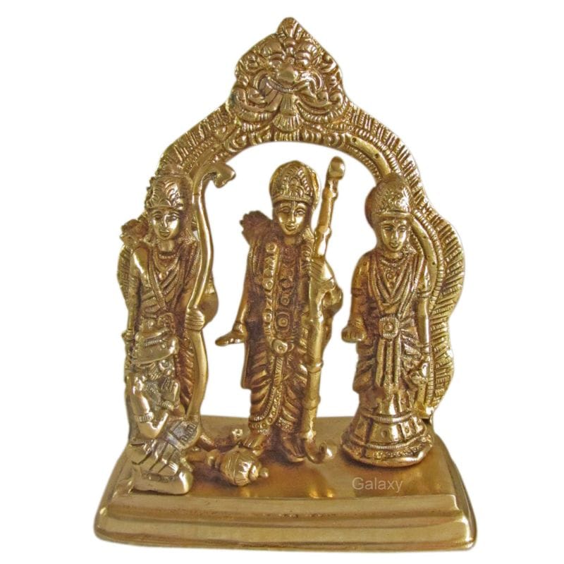 Statue of Shriram and five percent GST on his bow
