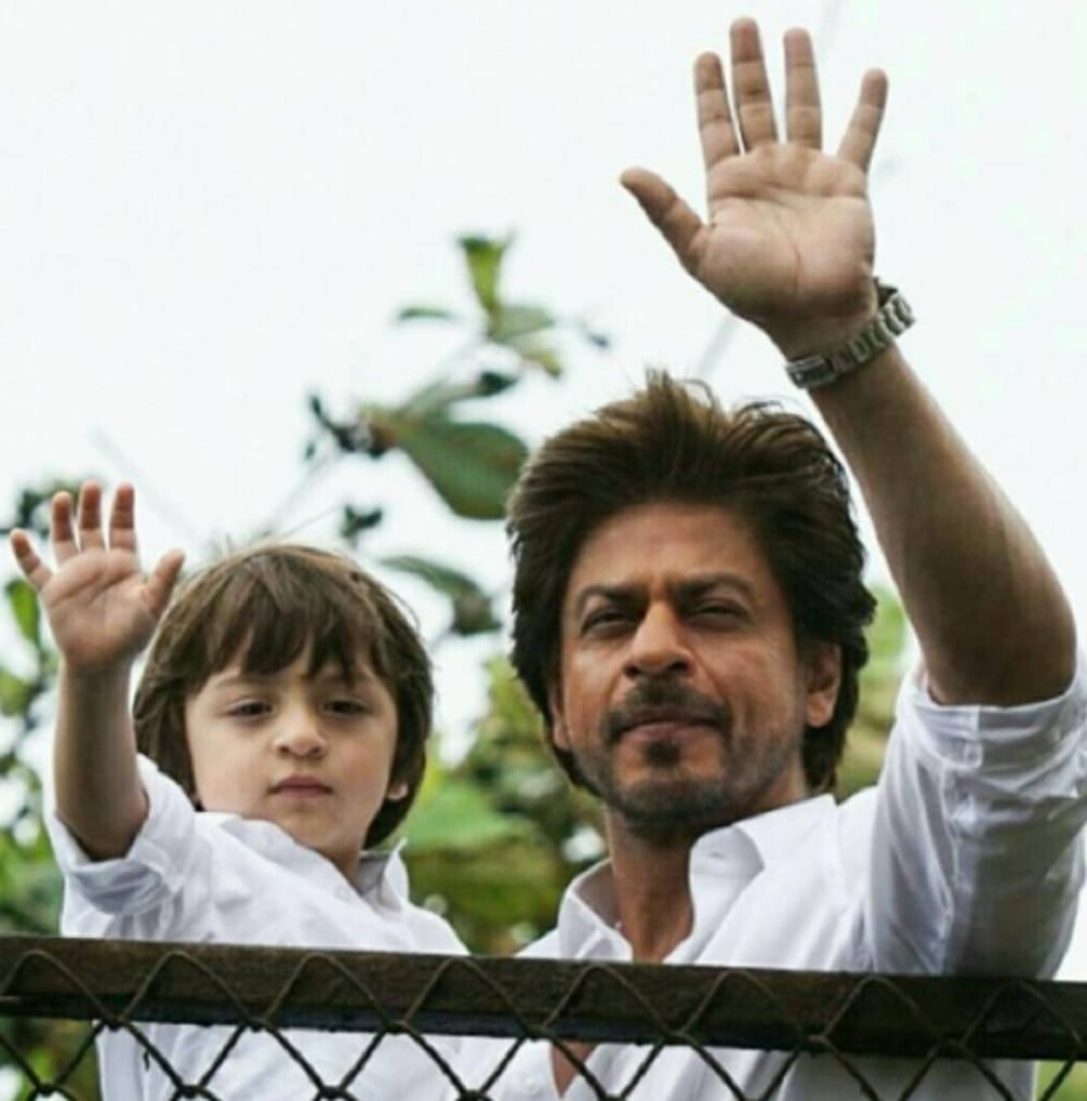 Karan johar shares a cute pout picture with abRam khan on instagram