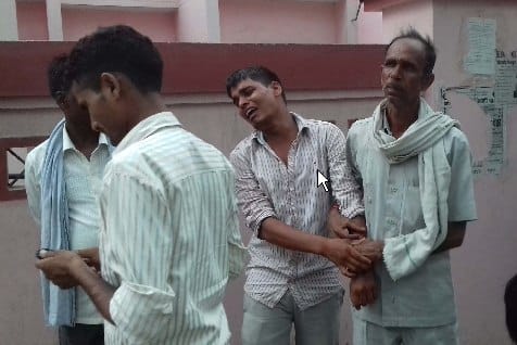 Truck collided with bike, killed worker, injured brother