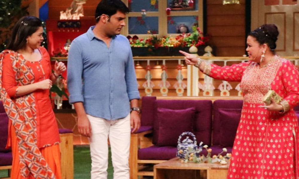 Bharti Singh Starts Shooting For 'The Kapil Sharma Show', Posts Shooting Photos On Instagram