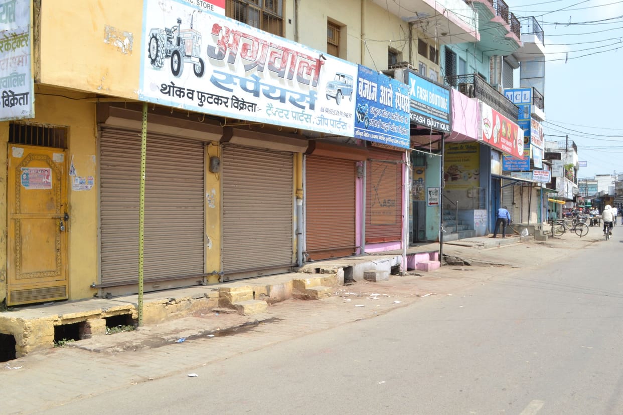 Business closed in protest against GST