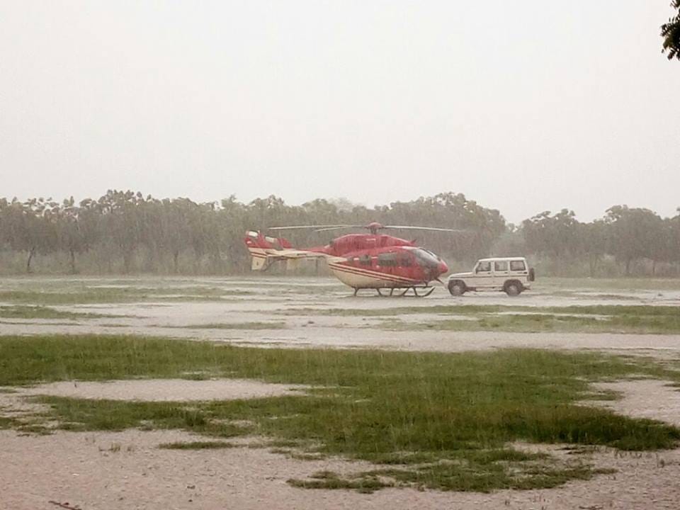 Manohar Lal Khattar helicopter made an emergency landing