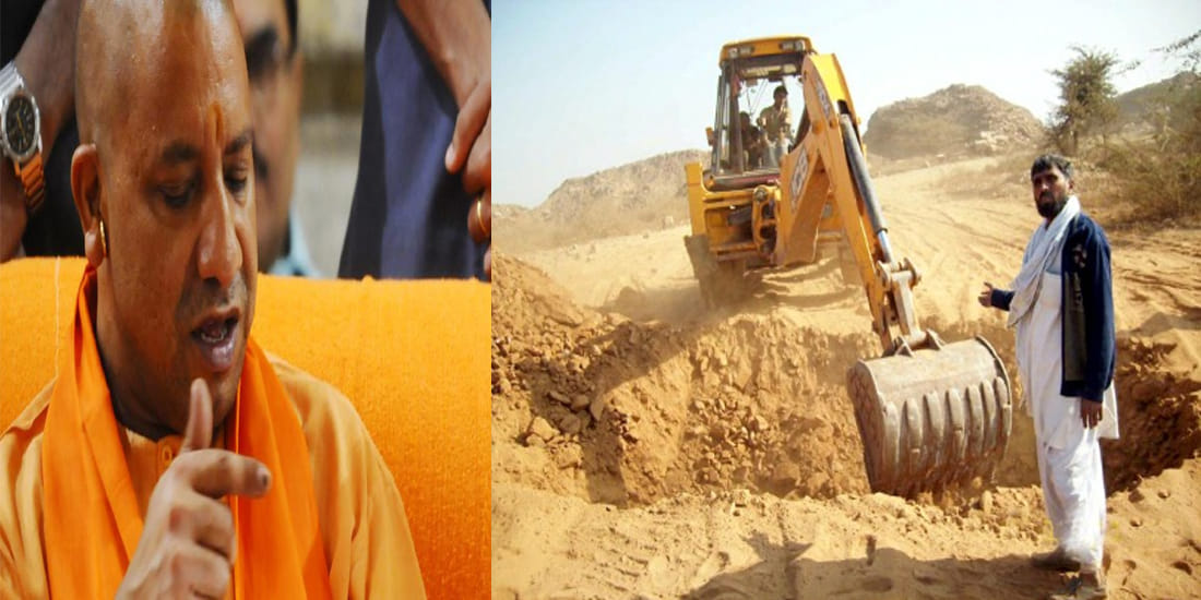 cm yogi takes cognizance on illegal mining 