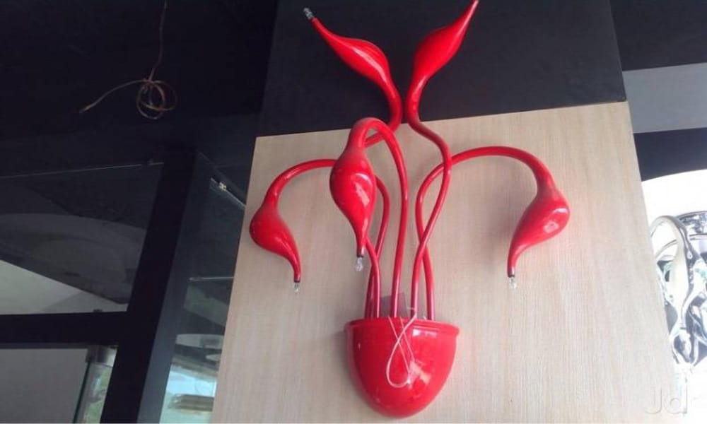 use red colors in rooms according to feng shui
