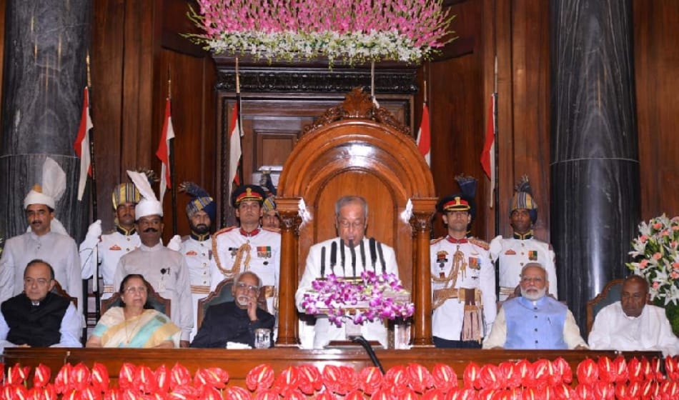 one congress parliamentarian reaches parliament at the time of gst roll out, here is the reason