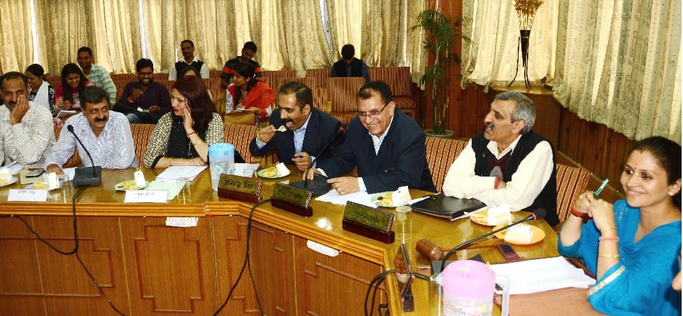MC Shimla First Meeting of New House.