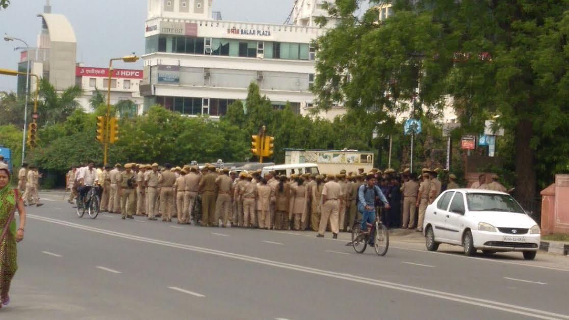 Rajput society rally not allowed