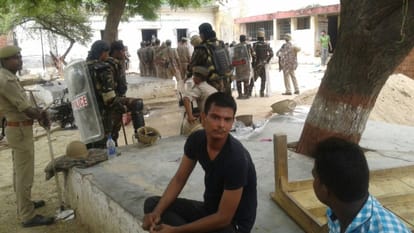Varanasi Ramanagar rehabilitation centre arson, sabotage fiercely burned and four injured