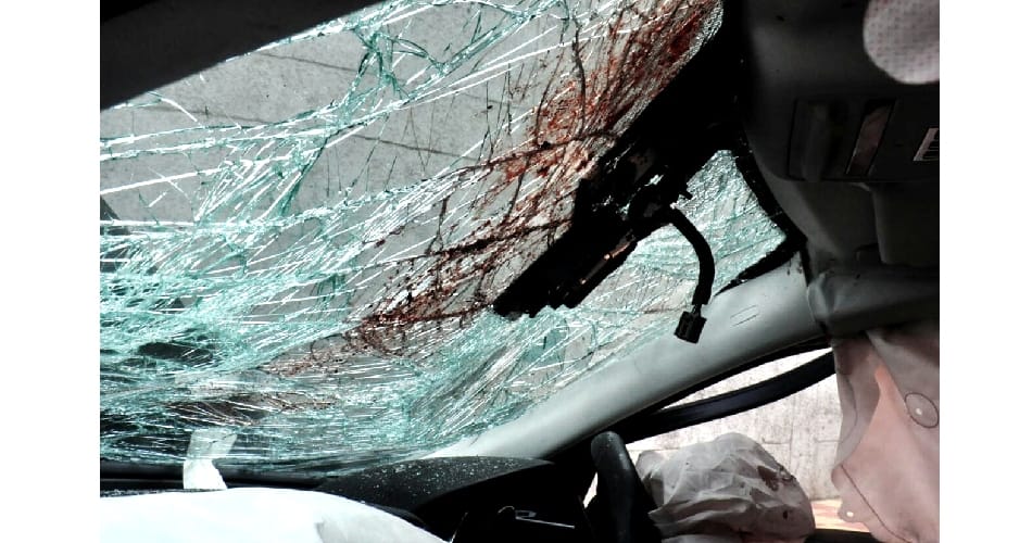 Jaguar collides with Innova at 140km speec, zorakpur accident